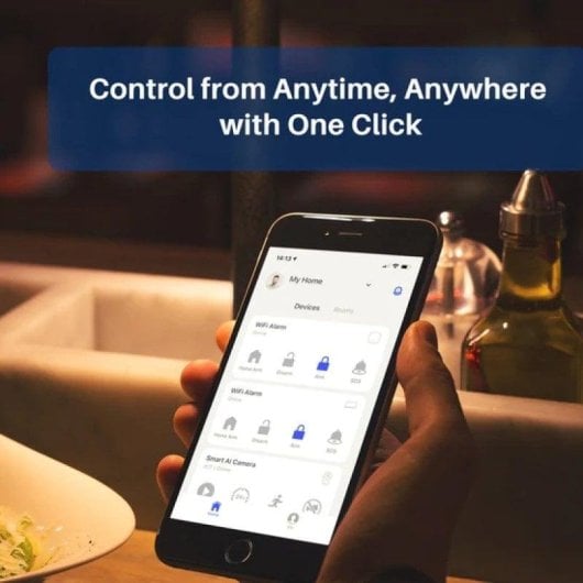 Allarme Chuango LTE-400 Wi-Fi 4G Senza Fili App Controllo Interno Backup Batteria