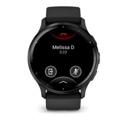 Smartwatch Garmin Venu 3 AMOLED 1.4" 46g GPS Sensor Ritmo Cardíaco Micrófono Negro
