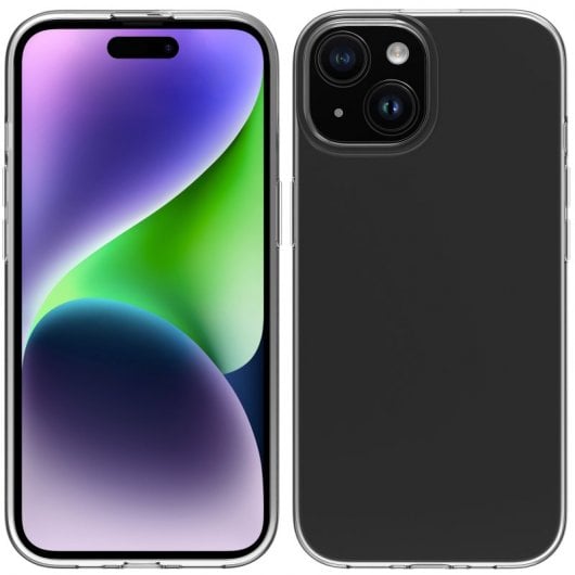 Muvit For Change Funda Recycletek Transparente para iPhone 15