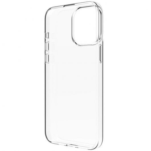 Muvit For Change Funda Recycletek Transparente para iPhone 15 Pro Max