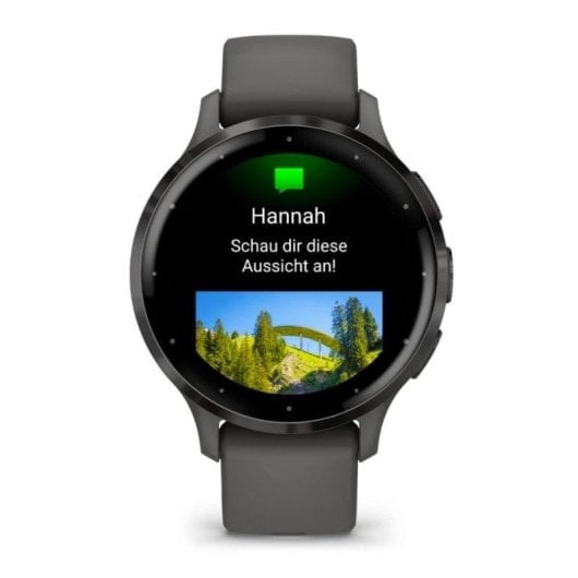 Garmin Venu 3S Bluetooth GPS WiFi 41mm AMOLED Grau 5ATM SpO2 Herzfrequenz Schlaftracking
