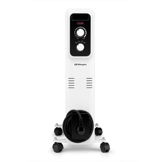 Radiatore a Olio Orbegozo RL 1000 1000W 5 Elementi Protezione Antiribaltamento