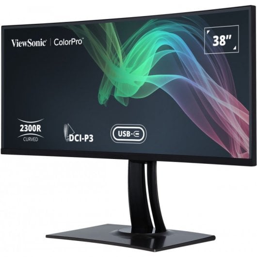 Viewsonic VP3881A Monitor PC 96,5 cm (38") 3840 x 1600 Pixel Quad HD+ LED Nero