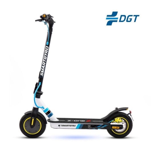 SmartGyro Z-ONE Certificado Patinete Eléctrico 10" 350W Azul