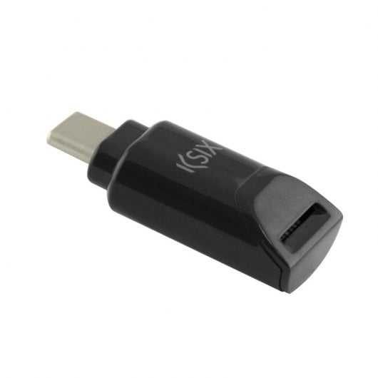 Lecteur Ksix Micro-SD USB-C Noir