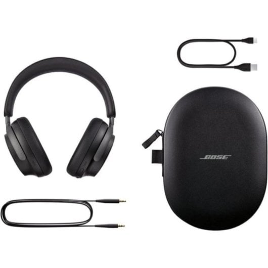 Casque Bose QuietComfort Ultra sans fil Bluetooth avec Réduction de Bruit, Microphone, noir