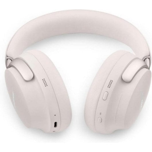 Casque Bose QuietComfort Ultra sans fil Bluetooth avec Réduction de Bruit, Audio Spatial et Microphone Blanc