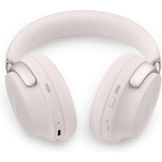 Auriculaires Bose QuietComfort Ultra sans fil Bluetooth avec Réduction de Bruit, Audio Immersif et Micro, blanc