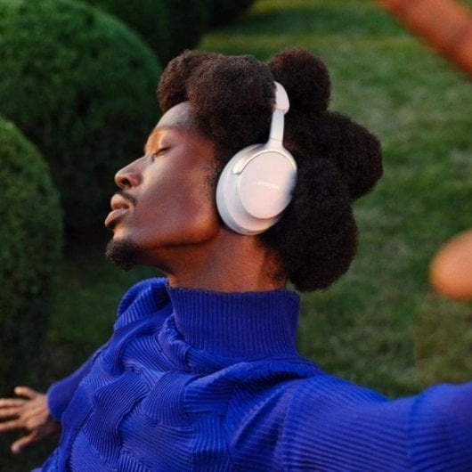 Casque Bose QuietComfort Ultra sans fil Bluetooth avec Réduction de Bruit, Audio Spatial et Microphone Blanc