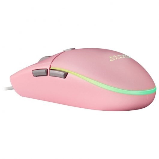 Mars Gaming Mcp-RGB3PPT Combo Gaming FRGB tastiera + mouse + cuffie + tappetino per mouse portoghese rosa