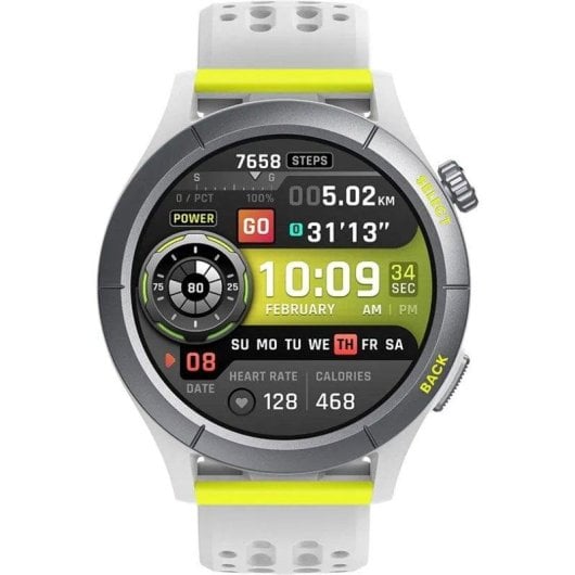 Amazfit Cheetah Bluetooth GPS 46,7mm AMOLED Grau Unisex 5ATM SpO2 Pulsmesser Schlafmonitor