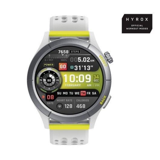 Amazfit Cheetah Bluetooth GPS 46,7mm AMOLED Grau Unisex 5ATM SpO2 Pulsmesser Schlafmonitor