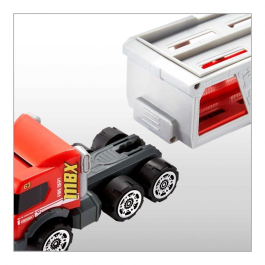 Kit Artisanal Matchbox – Camion De Pompiers Iveco 180, 14.5cm – Pièce Unique Modifiée
