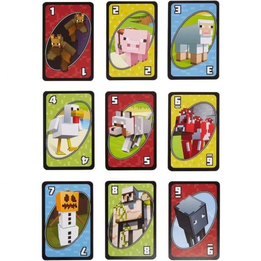 Gioco da tavolo Mattel UNO Minecraft