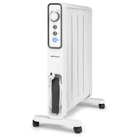 Radiador de Mica Orbegozo RMN 2500 2500W Difusão Rápida Botões LED Branco