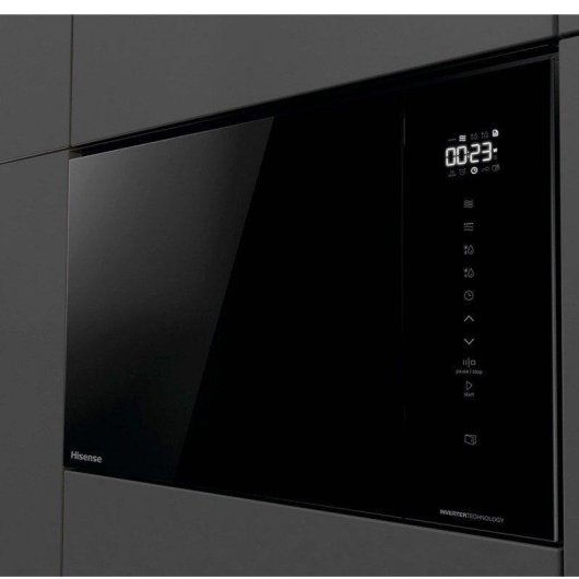 Microondas Hisense BIM325GI63DBG 25L 900W com Grill e Programas Automáticos