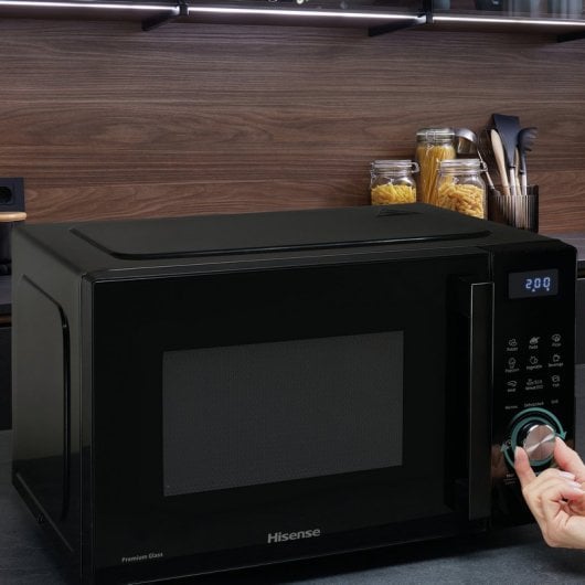 Hisense H23MOBSD1HG Micro-ondas com Grill 23L 800W Preto
