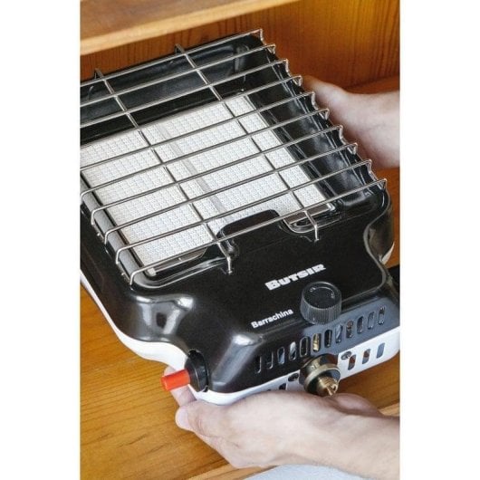 Estufa a Gás de Chama Azul Butsir Barrachina 3.000W Portátil com Segurança Dupla