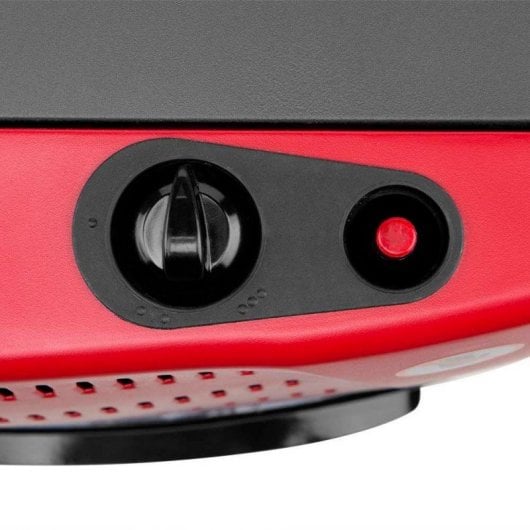 Cuisinière à gaz pliante Orbegozo HCE 62 rouge