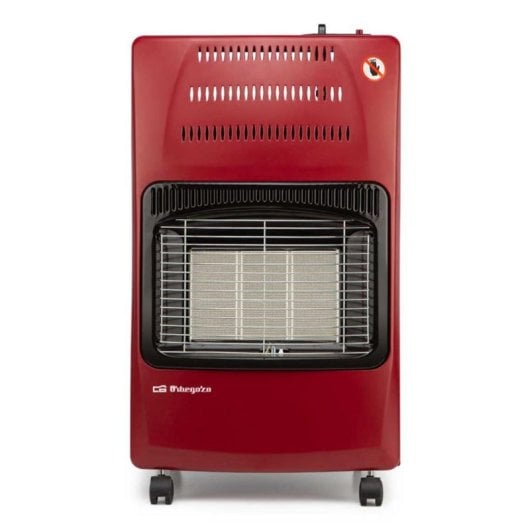 Orbegozo HCE 62 Estufa de Gas Plegable Roja