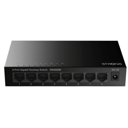 Fort commutateur Gigabit SW8000M à 8 ports