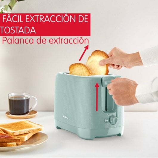 Moulinex Morning Toaster 2 Scheiben 850W Grün