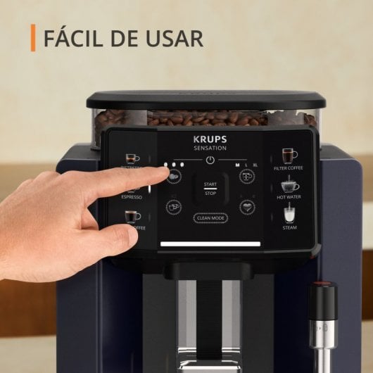 Caffettiera automatica Krups Sensation C50 15 bar nera