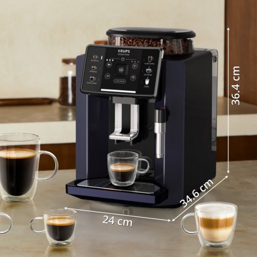 Caffettiera automatica Krups Sensation C50 15 bar nera