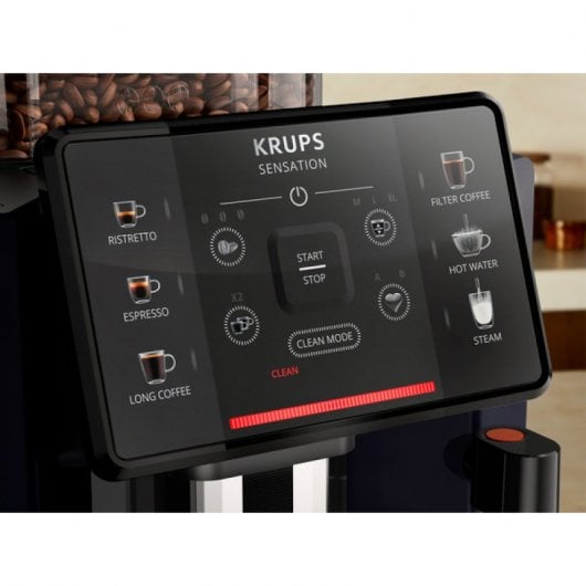 Krups Sensation C50 Automatische Kaffeemaschine 15 Riegel Schwarz