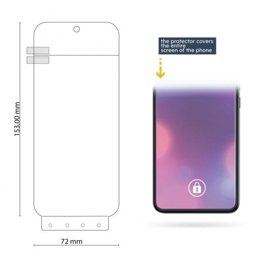 Ociodual Protector de Pantalla Hidrogel para Samsung Galaxy A54 5G