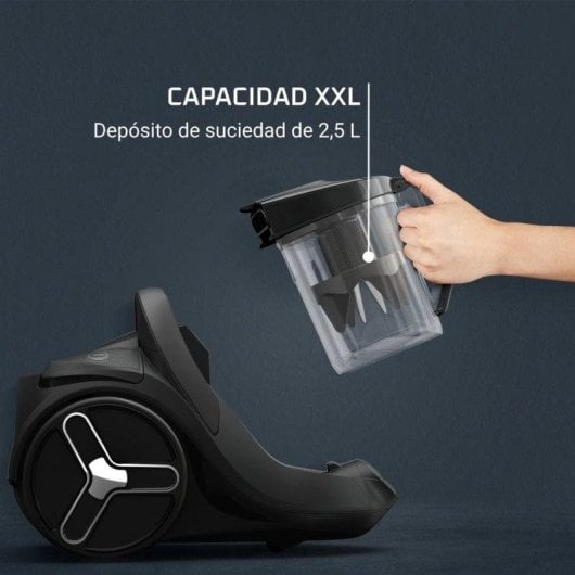 Aspirador sem Saco Rowenta Green Force Cyclonic Max RO7B11EA 900W Filtro HEPA 2.5L