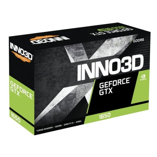 Inno3D GeForce GTX 1650 Twin X2 OC V3 NVIDIA 4 Go GDDR6