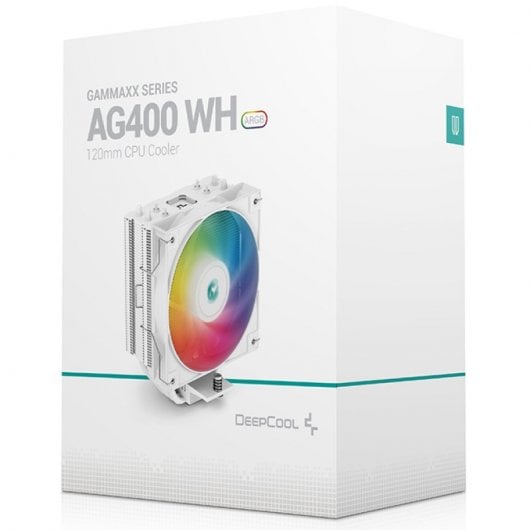 DeepCool AG400 WH ARGB Cooler de CPU 120mm Branco