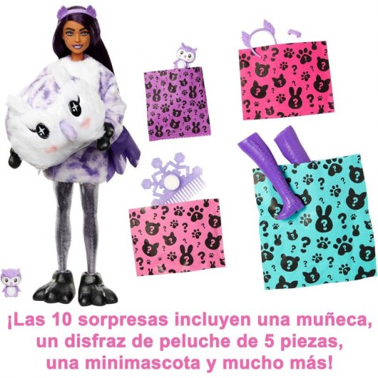 Barbie-Barbie Cutie Reveal-Poupée manchot Rêve Coloré et 10 surprises