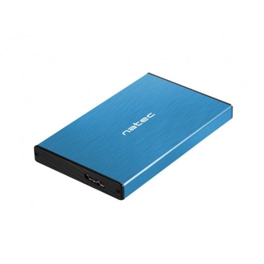 Natec Rhino Go Externes Festplattengehäuse 2,5" USB 3.0 SATA Blau