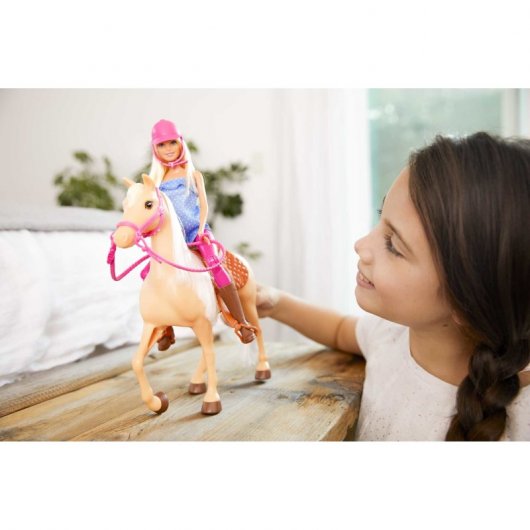 Barbie MuÃ±eca Con Caballo Rainbow High Barbie Y Caballo Muñeca