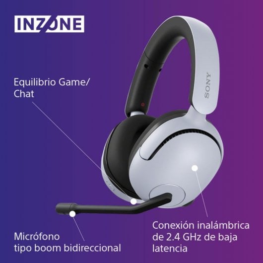 Sony Inzone H5 Kabellose Gaming-Kopfhörer Weiß