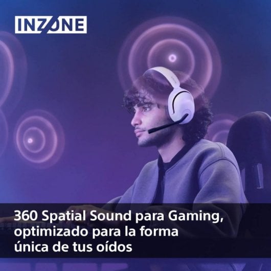 Sony Inzone H5 Kabellose Gaming-Kopfhörer Weiß