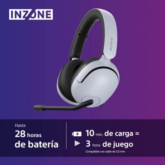 Sony Inzone H5 Kabellose Gaming-Kopfhörer Weiß