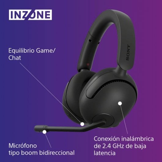 Cuffie da gioco wireless Sony Inzone H5 nere