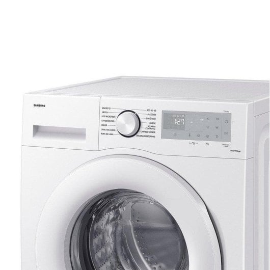 Máquina de Lavar Roupa Samsung WW80CGC04DTHEC 8 kg 1400 rpm A Branco Wi-Fi EcoBubble