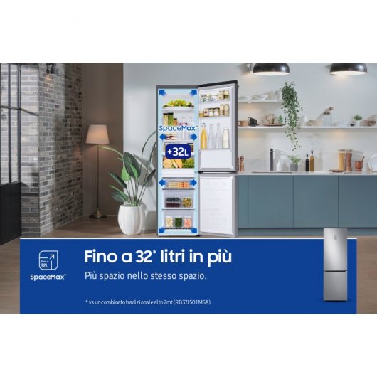 Samsung RB34C671DS9 Frigorífico Combi No Frost D Acero Inoxidable