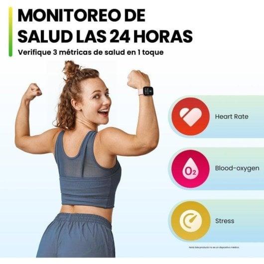 Amazfit Bip 5 Bluetooth GPS 45,9mm TFT Bianco Resistenza Acqua IP68 SpO2 Frequenza Cardiaca