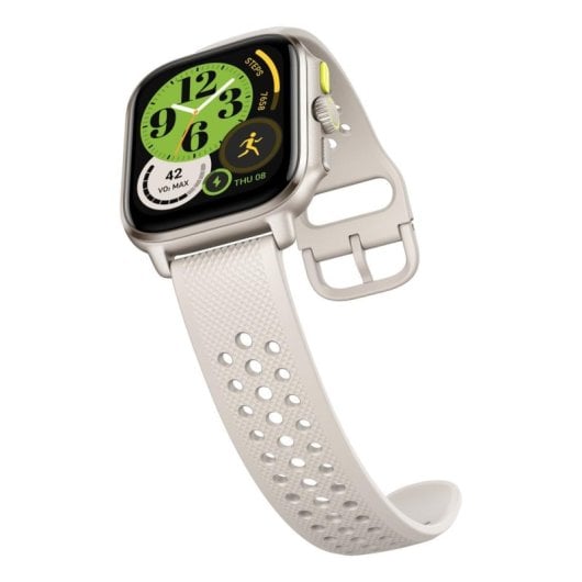 Amazfit Cheetah GPS Bluetooth 44mm AMOLED Blanc Unisexe Étanche 5 ATM Pulsomètre SpO2