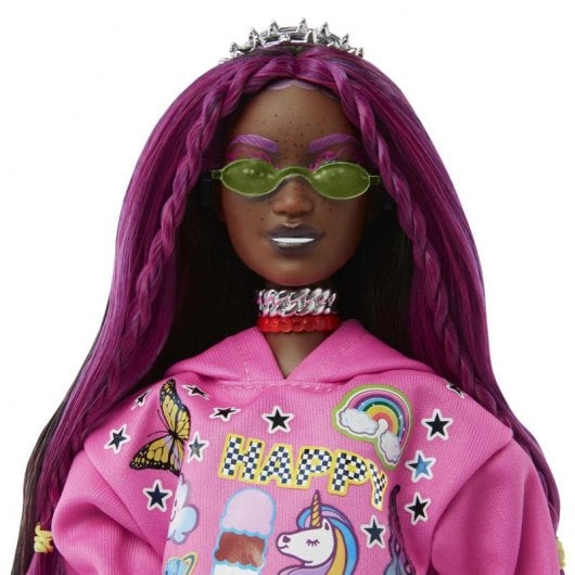 Mattel Muñeca Barbie Extra Rosa con Mascota | PcComponentes.com