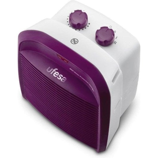 Chauffage Soufflant Ufesa Persei 2000W IPX1 Portable Violette
