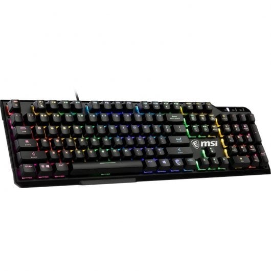 MSI VIGOR GK41 Teclado Mecánico Gaming RGB Kailh Red