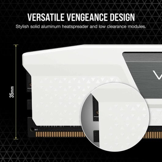 Corsair Vengeance DDR5 6000MHz 32GB 2x16GB CL36 Blanca