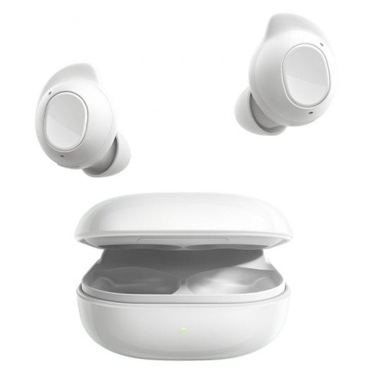 Samsung Galaxy Buds FE Weiße Bluetooth-Kopfhörer mit aktiver Geräuschunterdrückung, importierte Version