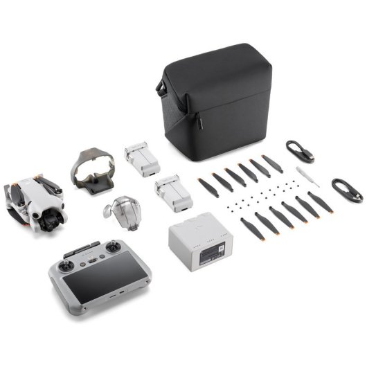 DJI Mini 4 Pro Pack Vuela Más Dron UltraHD 4K con Control Remoto DJI RC 2